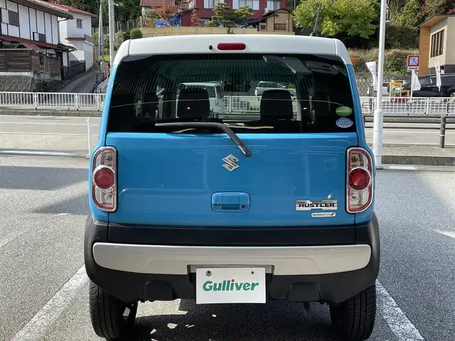 スズキ ハスラー X 秋田県 2014(平26)年 6.7万km サマーブルーM 4WD/SDナビ/【Bluetooth．CD.DVD.AM/FM．TV】/シートヒーター/スマートキー/衝突軽減ブレーキ/ダウンヒルアシストコントロール/ETC/ドライブレコーダー/バックカメラ/純正アルミホイール/純正フロアマット/グリップコントロール/LEDヘッドライト・オート機能付/フォグライト/ウィンカーミラー/ドアバイザー/保証書/取扱説明書