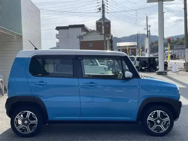 スズキ ハスラー X 秋田県 2014(平26)年 6.7万km サマーブルーM 4WD/SDナビ/【Bluetooth．CD.DVD.AM/FM．TV】/シートヒーター/スマートキー/衝突軽減ブレーキ/ダウンヒルアシストコントロール/ETC/ドライブレコーダー/バックカメラ/純正アルミホイール/純正フロアマット/グリップコントロール/LEDヘッドライト・オート機能付/フォグライト/ウィンカーミラー/ドアバイザー/保証書/取扱説明書