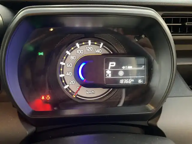 スズキ スペーシア ギア マイスタイル 福岡県 2023(令5)年 1.9万km オフブルーメタリック/ガンメタリック2トーンルーフ スズキセーフティサポート/レーンキープアシスト/ドラレコ/バックカメラ/アラウンドビューカメラ/BT/純正ナビ/CDチェンジャー/フルセグTV/純正アルミホイール/純正フロアマット/プッシュスタート/スマートキー/オートライト/LEDヘッド/ルーフレール