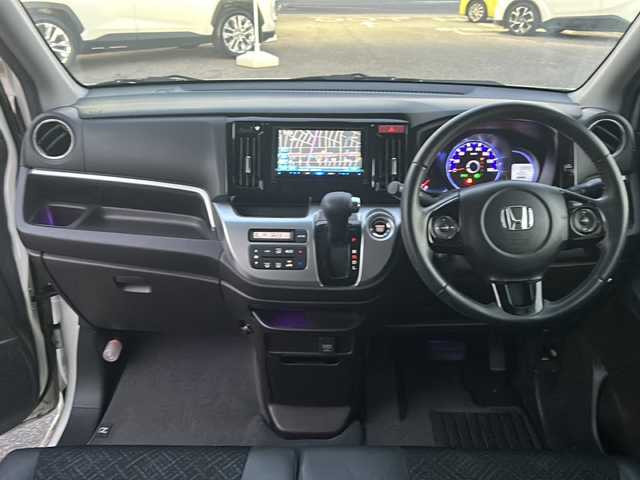 ホンダ Ｎ ＷＧＮ カスタム G Aパッケージ 愛知県 2014(平26)年 7万km プレミアムホワイトパール クルーズコントロール/ハーフレザーシート/社外7インチSDナビ/バックカメラ/フルセグ/Ｂｌｕｅｔｏｏｔｈ/純正ＡＷ/電格ミラー/ドアバイザー/ステアリモコン/タイヤ７月に交換済み/保証書/取扱説明書/記録簿