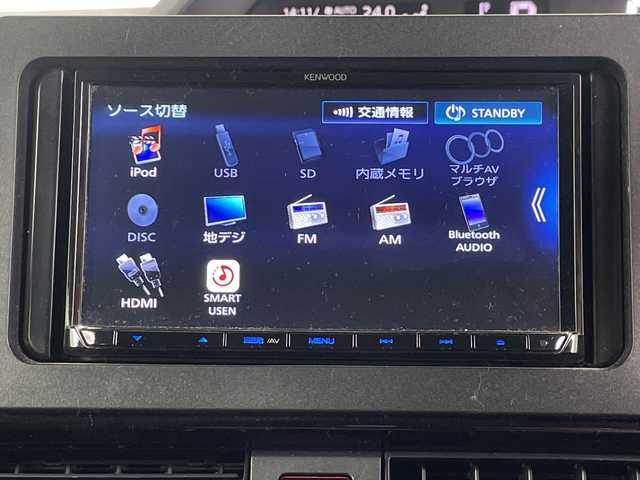 ダイハツ タント カスタム X 埼玉県 2023(令5)年 2.7万km シャイニングホワイトパール 純正ナビ/　(Bluetooth/USB/DVD/CD/HDMI/FM/AM)/フルセグテレビ/バックカメラ/ETC/前方ドライブレコーダー/両側パワースライドドア/ハーフレザーシート/運転席・助手席シートヒーター/衝突被害軽減ブレーキ/車線逸脱警報/クリアランスソナー/オートハイビーム/オートLEDライト/電子パーキングシステム/ブレーキホールド/プッシュスタート/純正14インチアルミホイール