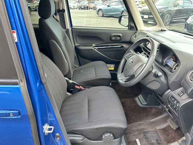 日産 デイズ ルークス ハイウェイスター Xターボ 山梨県 2019(平31)年 2.2万km オーシャンブルーP 純正ナビ　/全方位カメラ　/４WD　/ターボ　/ワンセグ　/両側パワースライドドア　/ETC　/プッシュスタート　/純正フロアマット　/LEDライト　/横滑り防止機能　/オートライト/コーナーセンサー