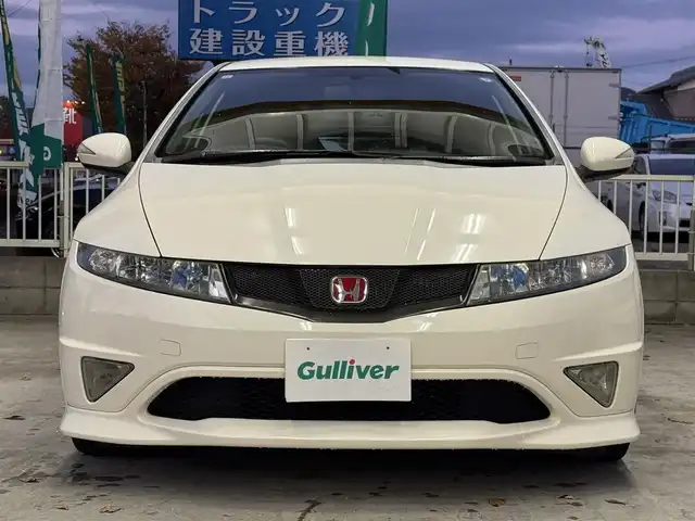 ホンダ シビック タイプR ユーロ 兵庫県 2009(平21)年 3.5万km チャンピオンシップホワイト アドバン18インチAW/Defiインマニ圧メーター/DefiアドバンスZDマルチ表示計/社外ポータブルナビ/ETC/ステアリングリモコン/純正オーディオ/リアパーキングセンサー/革巻きステアリング/タイプR専用シート/6速MT/キセノンヘッドライト/キーレスキー/プッシュスタート/純正ホイール積み込み（スタッドレス）