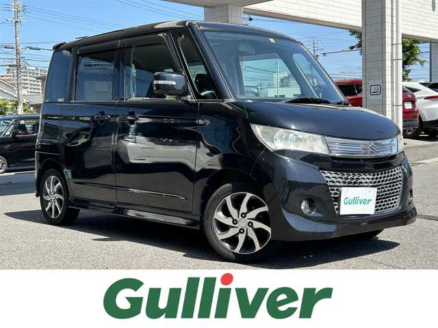 スズキ パレット ＳＷ XS 愛知県 2012(平24)年 6.4万km ブルーイッシュブラックパール3 ワンオーナー/ナビ/フルセグテレビ/バックカメラ/プッシュスタート/純正フロアマット/スマートキー/純正アルミホイール/オートライト/電動格納式ドアミラー/スペアキー/ベンチシート