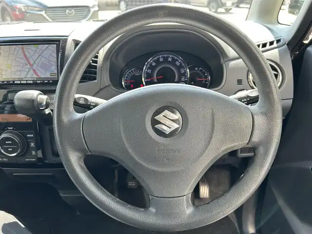 スズキ パレット ＳＷ XS 愛知県 2012(平24)年 6.4万km ブルーイッシュブラックパール3 ワンオーナー/ナビ/フルセグテレビ/バックカメラ/プッシュスタート/純正フロアマット/スマートキー/純正アルミホイール/オートライト/電動格納式ドアミラー/スペアキー/ベンチシート