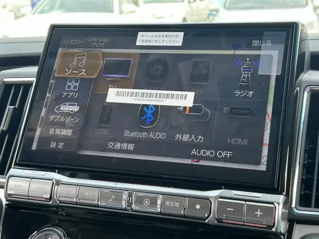 三菱 デリカＤ：５ シャモニー 栃木県 2025(令7)年 0.1万km未満 黒Ⅱ ４WD/純正11型ナビゲーション/フルセグ / Bluetooth / USB / HDMI/アラウンドビューモニター/LEDヘッドライト/オートライト/フォグランプ/後退時車両検知警報システム/後側方車両検知警報システム/横滑り防止/レーンキープアシスト/アイドリングストップ/クルーズコントロール/純正AW18インチ/ステアリングヒーター/シートヒーター（D＋N席）/D席パワーシート/パワーバックドア/両側パワースライドドア/スペアキー1本