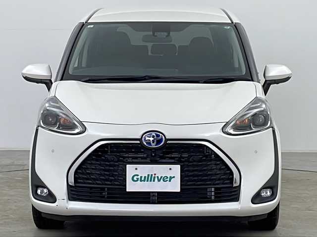 トヨタ シエンタ ハイブリッド G クエロ 道央・札幌 2019(平31)年 1.7万km ホワイトパールクリスタルシャイン ・ワンオーナー/・ハイブリッド/・純正SDナビTV&CD&DVD&BT/・トヨタセーフティセンス/・LDA/・プリクラッシュセーフティ/・クリアランスソナー/・先行車発進お知らせ/・両側パワースライドドア/・全方位カメラ/・クルーズコントロール/・サマータイヤゴムのみ積込/・ハーフレザーシート/・革巻きステアリング/・ステアリングスイッチ/・ビルトインETC/・オートマチックハイビーム/・オートライト/・LEDヘッドライト/・LEDフォグ/・ECOMODE/・EVMODE/・スマートキー/・プッシュスタート/・横滑り防止