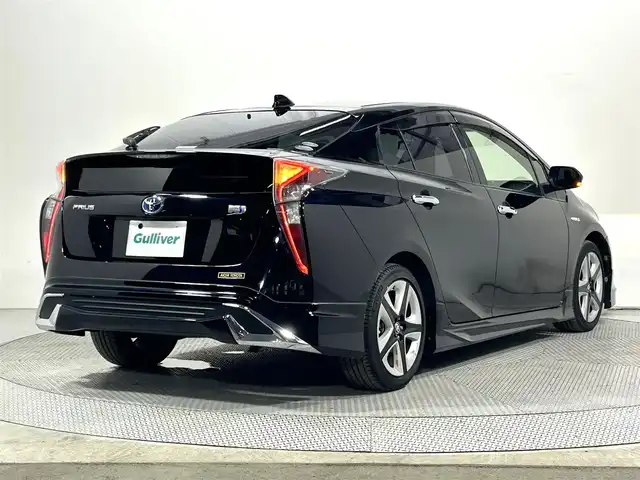 トヨタ プリウス S ツーリングセレクション 大阪府 2016(平28)年 6.5万km アティチュードブラックマイカ モデリスタエアロ 黒革シート 純正ナビ(フルセグ/DVD再生/Bluetooth) バックカメラ ETC 衝突軽減 レーダークルコン トヨタセーフティセンス シートヒーター ドラレコ