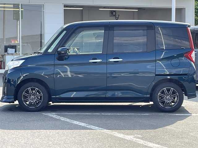 トヨタ ルーミー カスタムG S 青森県 2017(平29)年 5.2万km レーザーブルークリスタルシャイン 4WD/社外ナビ/フルセグTV/CD/DVD/BT/AMFM/両側パワースライドドア/衝突被害軽減システム/横滑り防止/アイドリングストップ/クルーズコントロール/社外エンジンスターター/オートライト/純正フロアマット/プッシュスタート/スマートキー