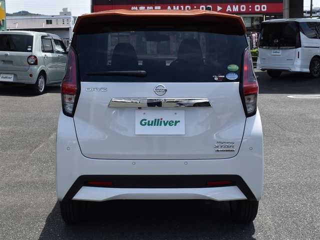 日産 デイズ HWS X プロパイロットED 兵庫県 2020(令2)年 7万km プレミアムサンシャインオレンジメタリック/シルキーホワイト プロパイロット/インテリジェントエマージェンシブレーキ/純正LEDヘッドライトヘッドライト/革巻きステアリング/アラウンドビューモニター/スマートキー×2/オートブレーキホールド/純正14インチアルミホイール/新車時保証書