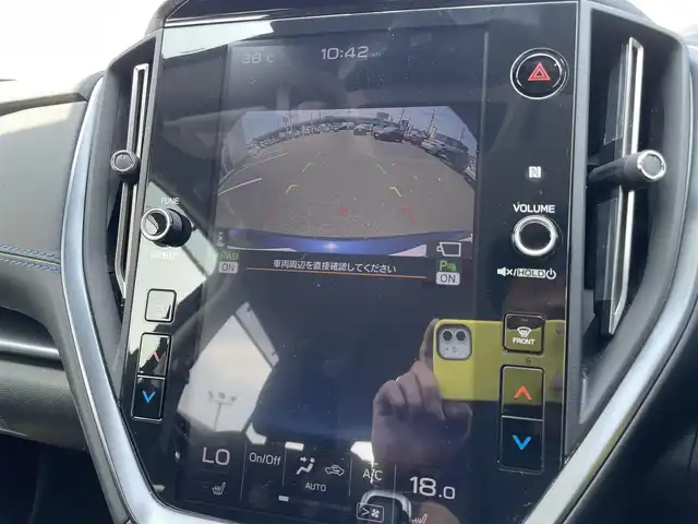スバル レヴォーグ 1．8GT－H EX 石川県 2021(令3)年 5.3万km ラピスブルーP 4WD/ターボ/メーカー純正ナビ/フルセグTV/バックカメラ/LEDヘッドライト/ETC/デジタルミラー/スマートキー/レーダークルーズ/アイサイト/パワーバックドア/オートライト/純正アルミホイール/レーンキープアシスト/保証書