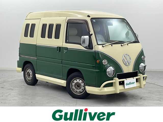 スバル ドミンゴ アラジン キャンパー 宮城県 1997(平9)年 7.3万km クリーム ベッドキッド/社外7型ナビ /フルセグTV/バックカメラ/ETC/純正フロアマット/ドアバイザー/スペアキー