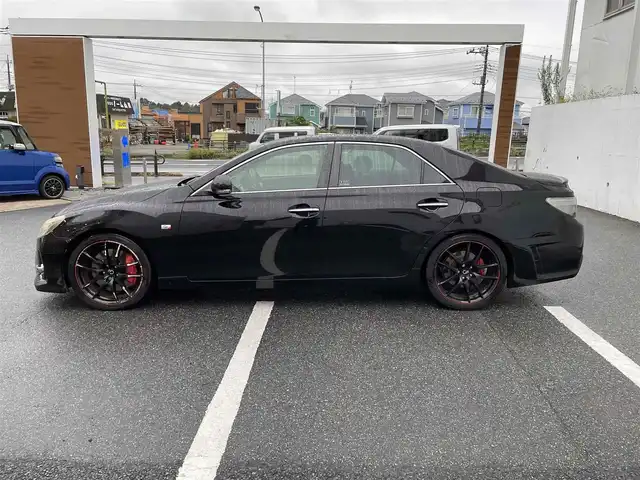 トヨタ マークＸ 250G Sパッケージ G’s 千葉県 2013(平25)年 13.8万km ブラック (株)IDOMが運営する【じしゃロン八千代店】の自社ローン対象車両になります。こちらは現金またはオートローンご利用時の価格です。自社ローンご希望の方は別途その旨お申付け下さい/純正ナビ/バックカメラ/ETC/LEDライト/クルーズコントロール