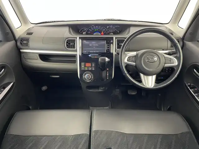 ダイハツ タント カスタム RS トップED SA Ⅲ 埼玉県 2018(平30)年 5.3万km メテオライトグレーイリュージョナルP 社外ナビ　バックカメラ　ＥＴＣ　スマートアシスト３　シートヒーター　ステアリングスイッチ　両側パワースライドドア　純正アルミホイール　プッシュスタート　オートハイビーム　ＬＥＤヘッドライト　地デジＴＶ