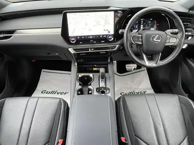 レクサス ＲＸ 500h Fスポーツパフォーマンス 青森県 2024(令6)年 1.3万km ソニッククロム AIS評価5点(外装A、内装B)/ワンオーナー/4WD/プッシュスタート/純正ナビ/全方位カメラ/ビルトインETC/純正21インチAW/純正オレンジキャリパー/レーダークルーズ/レーンキープ/クリアランスソナー/ブラインドスポットモニター/リアクロストラフィックアラート/パーキングアシスト/安心降車アシスト/プロアクティブドライビングアシスト/ロードサインアシスト/リアカメラディテクション/ミラーヒーター/ヘッドアップディスプレイ/デアイサー/切替ドライブモード/S-Flow/パドルシフト/パワーバックドア/前席パワーシート・右前席シートメモリー/前席シートヒーター/LEDヘッドライト/オートライト/フォグライト/前後コーナーセンサー/横滑り防止装置/ウィンカーミラー/純正フロアマット/1500Wコンセント　/置くだけ充電/新車保証書/取扱説明書/スペアキー1本　/カードキー　1枚