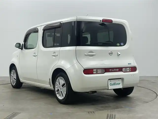 日産 キューブ 15X 岡山県 2013(平25)年 7.8万km ブリリアントホワイトパール 純正ナビ　MM112-W/バックカメラ　/地デジＴＶ　/スマートキー　/プッシュスタート　/ＤＶＤ再生/CD/純正フロアマット　/エアコン　/パワーウィンドウ　/横滑り防止装置　/ダブルエアバック　/アイドリングストップ　/ベンチシート