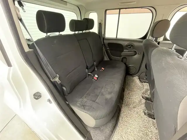 日産 キューブ 15X 岡山県 2013(平25)年 7.8万km ブリリアントホワイトパール 純正ナビ　MM112-W/バックカメラ　/地デジＴＶ　/スマートキー　/プッシュスタート　/ＤＶＤ再生/CD/純正フロアマット　/エアコン　/パワーウィンドウ　/横滑り防止装置　/ダブルエアバック　/アイドリングストップ　/ベンチシート