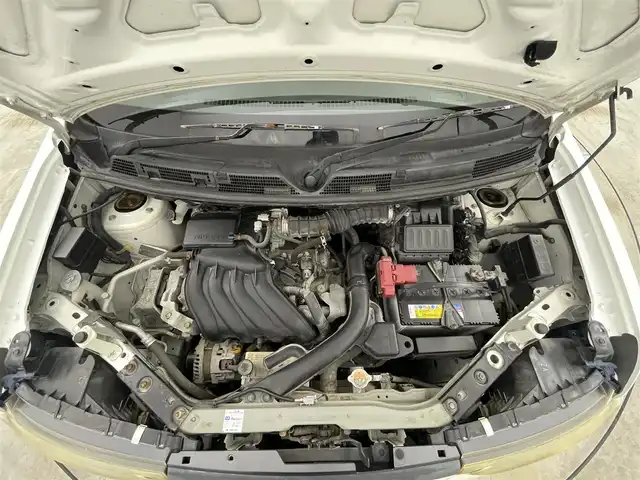 日産 キューブ 15X 岡山県 2013(平25)年 7.8万km ブリリアントホワイトパール 純正ナビ　MM112-W/バックカメラ　/地デジＴＶ　/スマートキー　/プッシュスタート　/ＤＶＤ再生/CD/純正フロアマット　/エアコン　/パワーウィンドウ　/横滑り防止装置　/ダブルエアバック　/アイドリングストップ　/ベンチシート