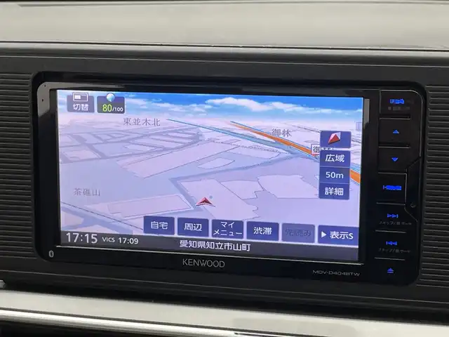 ダイハツ キャスト スタイル X SAⅡ 愛知県 2017(平29)年 5.5万km プラムブラウンクリスタルマイカ 社外ナビ　バックカメラ　シートヒーター　禁煙車　ＴＶ　Ｂｌｕｅｔｏｏｔｈ　ＤＶＤ再生　スマアシII　衝突軽減　踏み間違い防止装置　オートライト　プッシュスタート　アイドリングストップ　純正フロアマット