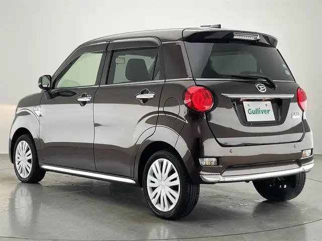 ダイハツ キャスト スタイル X SAⅡ 愛知県 2017(平29)年 5.5万km プラムブラウンクリスタルマイカ 社外ナビ　バックカメラ　シートヒーター　禁煙車　ＴＶ　Ｂｌｕｅｔｏｏｔｈ　ＤＶＤ再生　スマアシII　衝突軽減　踏み間違い防止装置　オートライト　プッシュスタート　アイドリングストップ　純正フロアマット