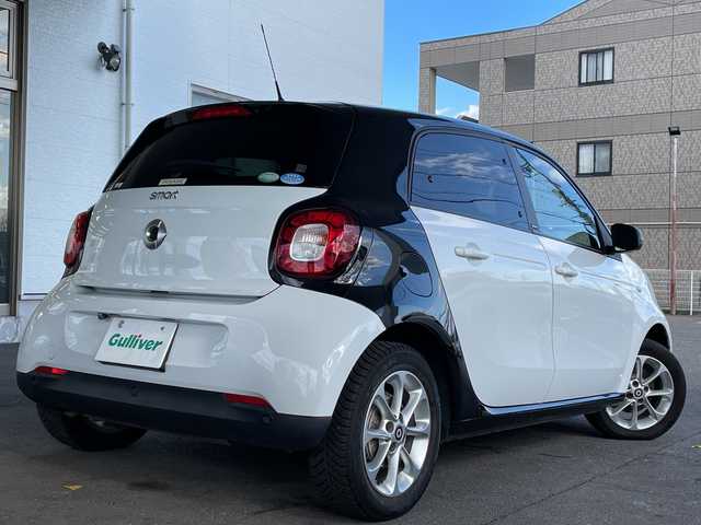 スマート ＭＣＣ スマート フォーフォー パッション 岐阜県 2016(平28)年 4.4万km クリスタルホワイト /登録時43922km//社外7インチポータブルナビ/(ワンセグTV/SD)//前席シートヒーター//前方ドライブレコーダー//バックカメラ//フロアマット//純正15インチアルミホイール//スペアキー×1//ETC