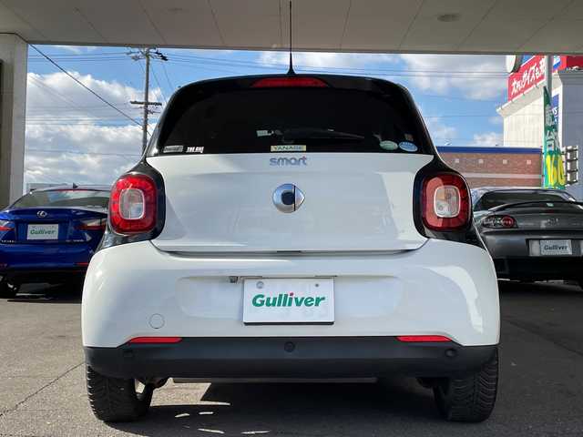 スマート ＭＣＣ スマート フォーフォー パッション 岐阜県 2016(平28)年 4.4万km クリスタルホワイト /登録時43922km//社外7インチポータブルナビ/(ワンセグTV/SD)//前席シートヒーター//前方ドライブレコーダー//バックカメラ//フロアマット//純正15インチアルミホイール//スペアキー×1//ETC