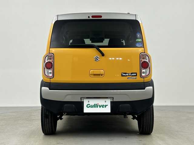 スズキ ハスラー Jスタイル Ⅲ ターボ 奈良県 2018(平30)年 2.9万km アクティブイエロー/スチールシルバー2トーン 社外オーディオ/CD FM AM USB/ハーフレザーシート/シートヒーター/デュアルブレーキサポート/レーンキープ/クルーズコントロール/アイドリングストップ/HIDヘッドライト/LEDフォグライト/オートライト/パドルシフト/スマートキー/スペアキー