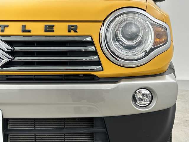 スズキ ハスラー Jスタイル Ⅲ ターボ 奈良県 2018(平30)年 2.9万km アクティブイエロー/スチールシルバー2トーン 社外オーディオ/CD FM AM USB/ハーフレザーシート/シートヒーター/デュアルブレーキサポート/レーンキープ/クルーズコントロール/アイドリングストップ/HIDヘッドライト/LEDフォグライト/オートライト/パドルシフト/スマートキー/スペアキー