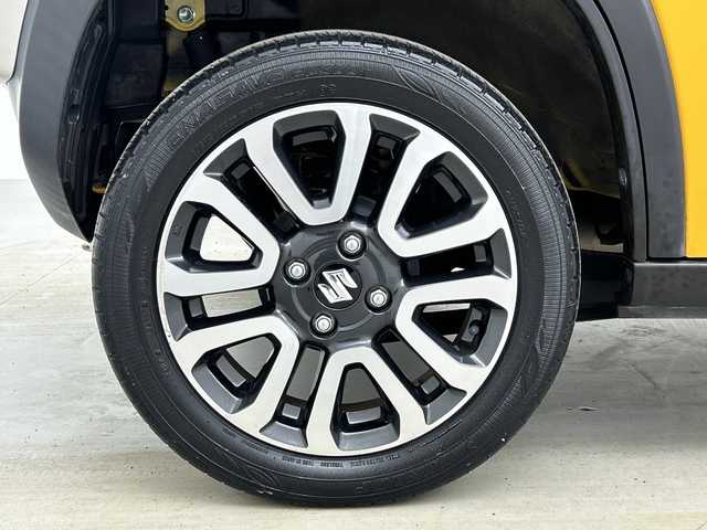 スズキ ハスラー Jスタイル Ⅲ ターボ 奈良県 2018(平30)年 2.9万km アクティブイエロー/スチールシルバー2トーン 社外オーディオ/CD FM AM USB/ハーフレザーシート/シートヒーター/デュアルブレーキサポート/レーンキープ/クルーズコントロール/アイドリングストップ/HIDヘッドライト/LEDフォグライト/オートライト/パドルシフト/スマートキー/スペアキー