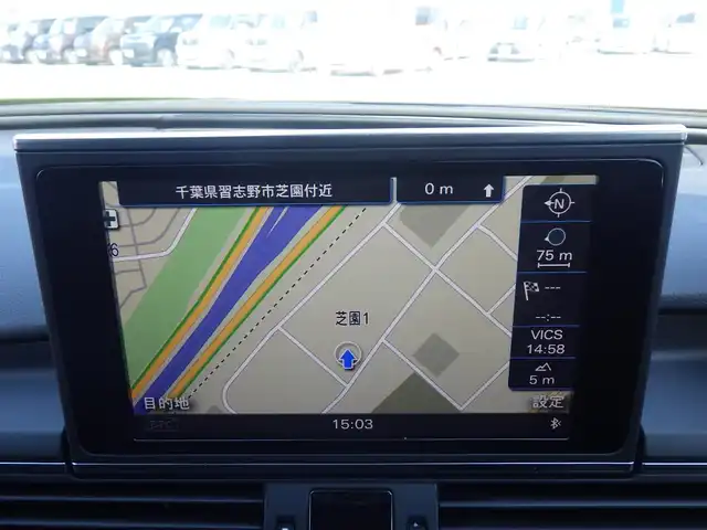 アウディ Ａ６ 3．0 TFSI クワトロ 千葉県 2014(平26)年 4.3万km 白 純正メモリーナビ/地デジTV/【DVD/CD再生機能　Bluetooth接続】/バックカメラ/レザーシート/前席パワーシート/シートヒーター/BOSEサウンド/ドライブレコーダー（前後撮影）/ETC/LEDヘッドライト/ウインカーミラー/純正19インチアルミホイル/サイド/カーテンエアバッグ/スマートキー