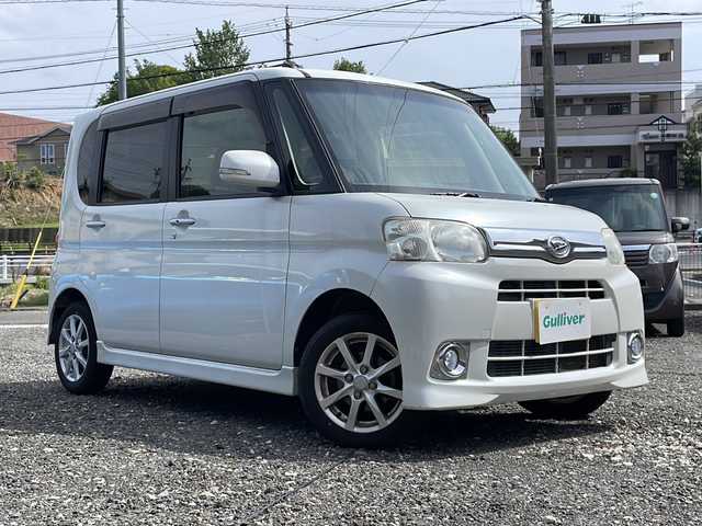 ダイハツ タント Gスペシャル 愛知県 2013(平25)年 10.3万km パールホワイトⅢ /禁煙車//純正ナビ・フルセグTV//ETC//左パワースライドドア//電動格納ミラー//エコアイドル//ドアバイザー//フロアマット