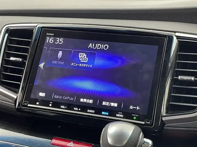 ホンダ オデッセイ アブソルート・EXホンダセンジング 埼玉県 2020(令2)年 2.4万km モダンスティールM 純正９インチナビ　マルチビューモニター　黒レザー　両側パワースライドドア　ＢＳＭ　ビルトインＥＴＣ２．０　シートヒーター　アダクティブクルーズコントロール　パーキングアシスト　ドラレコ　ＨＤＭＩ　ＴＶ