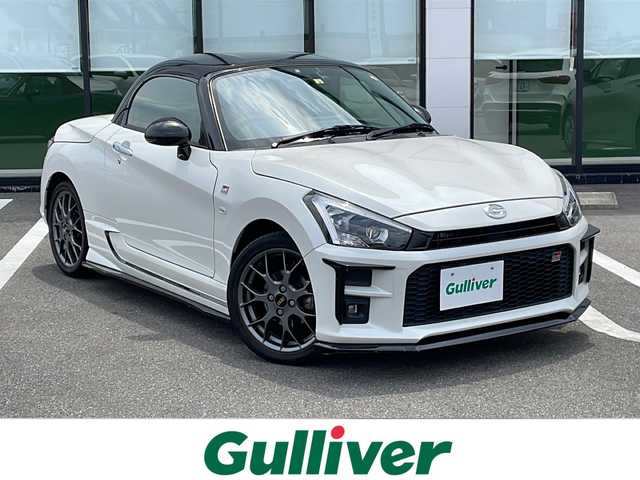 トヨタ コペン GRスポーツ 岐阜県 2022(令4)年 2.5万km パールホワイトⅢ 登録時走行距離25.071km/純正ナビ　/ＧＲフルエアロ　/社外ＨＫＳツインマフラー　/社外ＢＢＳマフラー　/ドライブレコーダー　/ＥＴＣ　/バックカメラ　/横滑り防止装置　/シートヒーター　/ＬＥＤヘッドライト　/オートライト　/フォグランプ/プッシュスタート　/スマートキー/オープンカー/純正フロアマット