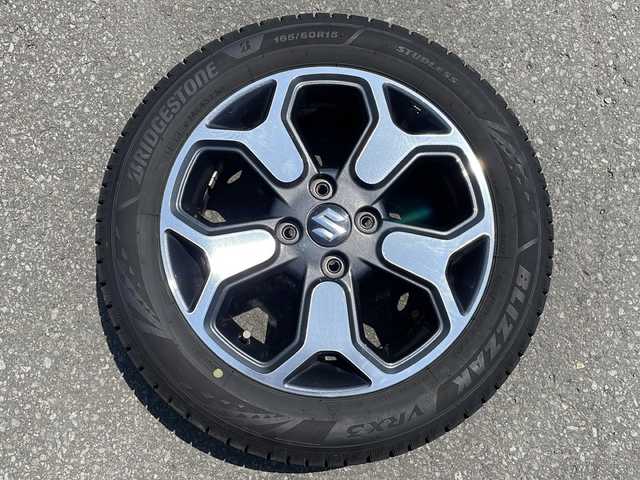 スズキ ハスラー HYBRID X ターボ 道北・旭川 2022(令4)年 1万km オフブルーM ・４ＷＤ/ターボ/・メーカーオプションスズキコネクト対応ナビ/　ＣＤ・ＤＶＤ・フルセグ・ＢＴ・USB/　全方位カメラ/・スズキセーフティサポート/　デュアルカメラブレーキサポート/　アクティブクルーズコントロール/　前後誤発進抑制機能/　車線逸脱抑制・警報機能/　先行車発信お知らせ/　ふらつき警報/　ハイビームアシスト/　標識認識機能/　後退時ブレーキサポート/　リアパーキングセンサー/・LEDオートライト、フォグライト/・スマートキー/・オープンカントリーR/T夏タイヤ/・社外１５インチアルミ/・純正１５インチアルミ冬タイヤ積込/・ルーフレール/・前席シートヒーター/・ドアミラーヒーター/・社外前後ドライブレコーダー/・パドルシフト/・ステアリングリモコン/・グリップコントロール/・ヒルディセントコントロール/・スペアキー１/・新車時保証書、取説