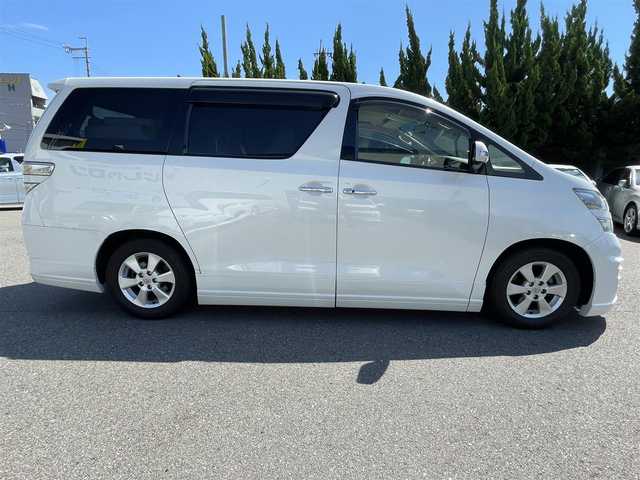 トヨタ ヴェルファイア 2．4X 和歌山県 2014(平26)年 10.8万km ホワイトパールクリスタルシャイン (株)IDOMが運営する【じしゃロン和歌山店】の自社ローン専用車両になります。こちらは現金またはオートローンご利用時の価格です。自社ローンご希望の方は別途その旨お申付け下さい/フルセグテレビ/バックカメラ/片側パワースライドドア/ETC/Bluetooth/パワーウィンドウ/後座席モニター