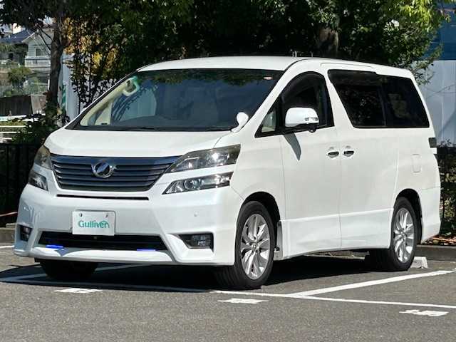 トヨタ ヴェルファイア 3．5Z Gエディション 宮城県 2010(平22)年 13.1万km ホワイトパールクリスタルシャイン 4WD/クール&ホットボックス/両側パワースライドドア/電動リアゲート/クルーズコントロール/コーナーセンサー前後/オートライト/社外HDDナビ（アルパイン）/CD/DVD/ドライブレコーダー前方/3列シート/シートメモリー/パワーシート/オットマン/純正18インチアルミホイール/キセノンヘッドライト/フォグランプ/ドアバイザー