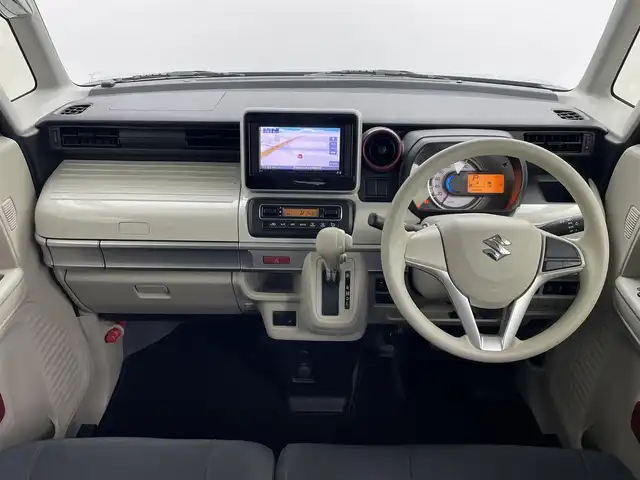 スズキ スペーシア HYBRID X 茨城県 2019(令1)年 7.5万km オフブルーM レーダーブレーキサポート/社外ナビ/　　CD/フルセグ/バックカメラ/両側パワースライドドア/LEDオートライト/シートヒーター/アイドリングストップ/USBポート/スマートキー/ETC/禁煙車