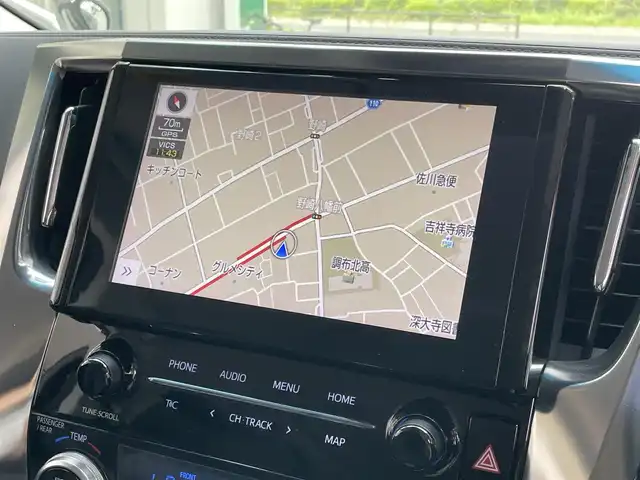 トヨタ アルファード S Cパッケージ 東京都 2020(令2)年 4.9万km ブラック ワンオーナー/4WD/9インチ純正SDナビ/（フルセグTV/Bluetooth/ミラキャスト）/デジタルインナーミラー/ブラインドスポットモニター/バックカメラ/セーフティセンス/・プリクラッシュセーフティ/・レーントレーシングアシスト/・レーダークルーズコントロール/両側パワースライドドア/革シート/前席快適温熱シート/前パワーシート/助手席パワーオットマン/2列目エグゼクティブパワーシート/革ステアリング/ステアリングヒーター/ルーフイルミ/（色変更可能）/純正18インチアルミホイール/純正フロアマット/前後ドライブレコーダー【DC-DR652】/スペアキー×1/取扱説明書/保証書