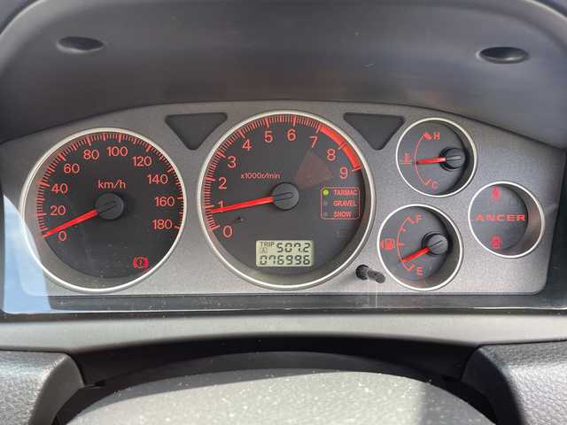 三菱 ランサー ワゴン GT エボリューション 三重県 2005(平17)年 7.7万km シルキーホワイト 登録時76996km/禁煙車/ＫＥＸＷＯＯＤ７インチディスプレイオーディオ/・Ｂｌｕｅｔｏｏｔｈ・ｃａｒｐｌａｙ・ＣＤ・ＵＳＢ/バックカメラ/ＲＥＣＡＲＯシート/黒ハーフレザーシート/ＭＯＭＯステ/ＡＵＴＯライト/ＥＴＣ/電動格納ミラー/AAC/リモコンキー