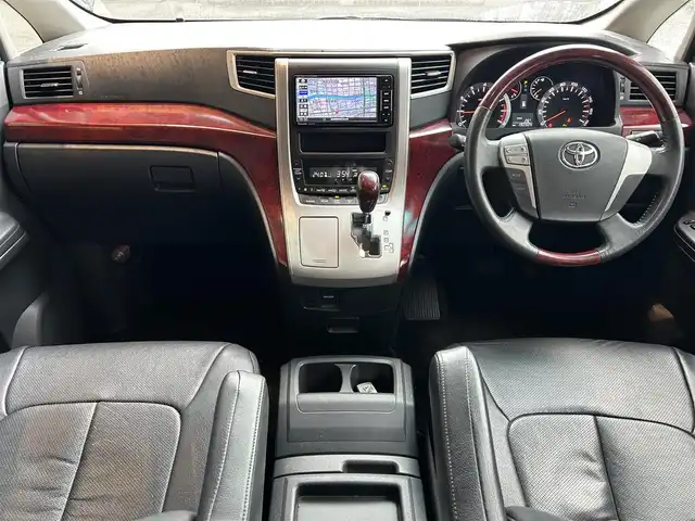 トヨタ アルファード 240S 高知県 2008(平20)年 19.1万km ホワイトパールクリスタルシャイン 社外ナビ/【CD/DVD/BT/フルセグTV】/社外フリップダウンモニタ-/バックカメラ/横滑り防止/両側パワースライドドア/コーナー、バックセンサー/ビルトインETC/ドライブレコーダー/ヘッドライトレベライザー/フォグランプ/スマートキー/プッシュスタート/純正アルミホイール 18インチ/スペアキー×1【スマートキー】