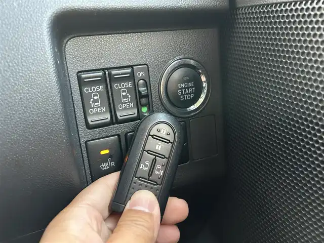 ダイハツ タント カスタムX トップED LTD SAⅢ 鹿児島県 2018(平30)年 7.4万km ブラックマイカメタリック 純正ＳＤナビ/　　CD/DVD/BT/ワンセグ/アラウンドビューモニター/両側パワースライドドア/LEDヘッドライト/シートヒーター/純正14インチアルミホイール/アイドリングストップ/スマートキー/社外ETC/クリアランスソナー