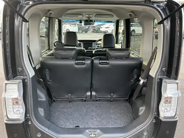 ダイハツ タント カスタムX トップED LTD SAⅢ 鹿児島県 2018(平30)年 7.4万km ブラックマイカメタリック 純正ＳＤナビ/　　CD/DVD/BT/ワンセグ/アラウンドビューモニター/両側パワースライドドア/LEDヘッドライト/シートヒーター/純正14インチアルミホイール/アイドリングストップ/スマートキー/社外ETC/クリアランスソナー