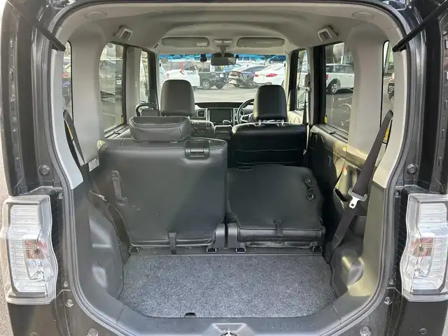 ダイハツ タント カスタムX トップED LTD SAⅢ 鹿児島県 2018(平30)年 7.4万km ブラックマイカメタリック 純正ＳＤナビ/　　CD/DVD/BT/ワンセグ/アラウンドビューモニター/両側パワースライドドア/LEDヘッドライト/シートヒーター/純正14インチアルミホイール/アイドリングストップ/スマートキー/社外ETC/クリアランスソナー