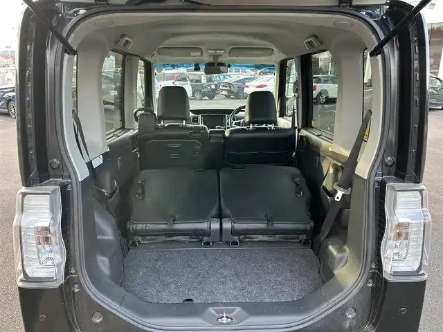 ダイハツ タント カスタムX トップED LTD SAⅢ 鹿児島県 2018(平30)年 7.4万km ブラックマイカメタリック 純正ＳＤナビ/　　CD/DVD/BT/ワンセグ/アラウンドビューモニター/両側パワースライドドア/LEDヘッドライト/シートヒーター/純正14インチアルミホイール/アイドリングストップ/スマートキー/社外ETC/クリアランスソナー