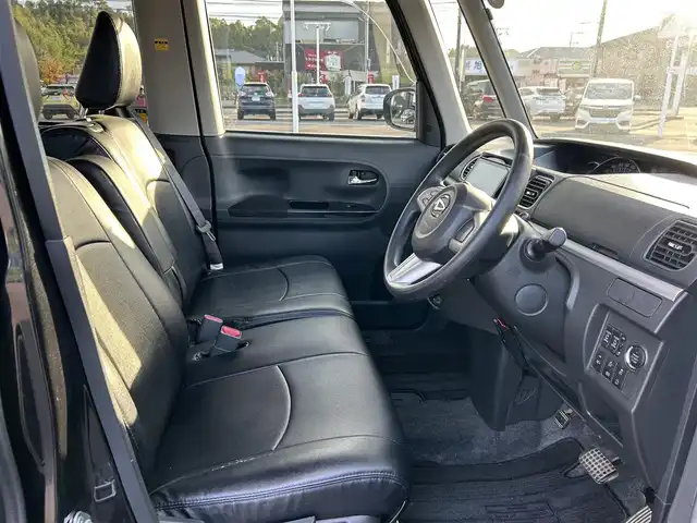 ダイハツ タント カスタムX トップED LTD SAⅢ 鹿児島県 2018(平30)年 7.4万km ブラックマイカメタリック 純正ＳＤナビ/　　CD/DVD/BT/ワンセグ/アラウンドビューモニター/両側パワースライドドア/LEDヘッドライト/シートヒーター/純正14インチアルミホイール/アイドリングストップ/スマートキー/社外ETC/クリアランスソナー