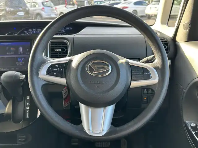 ダイハツ タント カスタムX トップED LTD SAⅢ 鹿児島県 2018(平30)年 7.4万km ブラックマイカメタリック 純正ＳＤナビ/　　CD/DVD/BT/ワンセグ/アラウンドビューモニター/両側パワースライドドア/LEDヘッドライト/シートヒーター/純正14インチアルミホイール/アイドリングストップ/スマートキー/社外ETC/クリアランスソナー