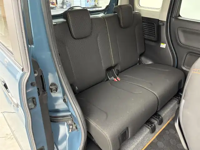 スズキ スペーシア ギア HYBRID XZターボ 福岡県 2020(令2)年 5.9万km デニムブルー ガンメタリック 2トーン 純正８型ナビ／フルセグＴＶ　/全方位カメラ　/ビルトインＥＴＣ　/前方ドラレコ　/レーダークルコン　/コーナーセンサー　/衝突軽減ブレーキ　/レーンキープ　/両側電動スライドドア　/シートヒーター　/ルーフレール　/ＬＥＤヘッドライト