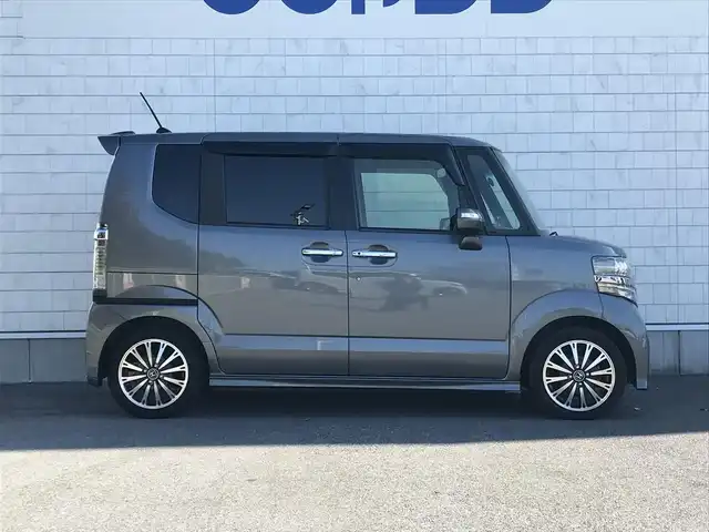 ホンダ Ｎ ＢＯＸ カスタム G ターボ Lパッケージ 栃木県 2016(平28)年 9.2万km ポリッシュドメタルメタリック 株)IDOMが運営する【じしゃロン小山店】の自社ローン専用車両になります。こちらは現金またはオートローンご利用時の価格です。自社ローンご希望の方は別途その旨お申付け下さい//ワンオーナー/禁煙車/純正フルセグナビ/（CD/DVD/AM/FMラジオ）/(Bluetooth)/スマートキー/プッシュスタート/バックカメラ/ＥＴＣ/両側パワースライドドア/クルーズコントロール/チップアップシート/パドルシフト/アイドリングストップ/ステアリングリモコン/後部座席サンシェード/電動格納ドアミラー/パワーウインドウ/オートライト