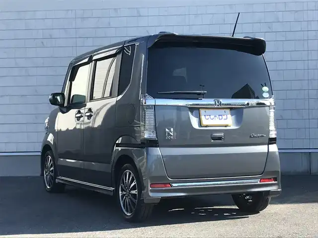 ホンダ Ｎ ＢＯＸ カスタム G ターボ Lパッケージ 栃木県 2016(平28)年 9.2万km ポリッシュドメタルメタリック (株)IDOMが運営する【じしゃロン小山店】の自社ローン対象車両になります。こちらは現金ご利用時の価格です。/自社ローンご希望の方は別途その旨お申付け下さい。/ワンオーナー/禁煙車/純正フルセグナビ/（CD/DVD/AM/FMラジオ）/(Bluetooth)/スマートキー/プッシュスタート/バックカメラ/ＥＴＣ/両側パワースライドドア/クルーズコントロール/チップアップシート/パドルシフト/アイドリングストップ/ステアリングリモコン/後部座席サンシェード/電動格納ドアミラー/パワーウインドウ/オートライト