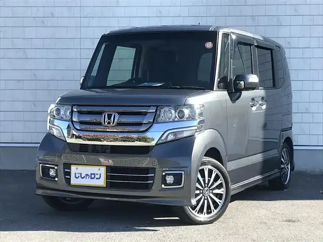 ホンダ Ｎ ＢＯＸ カスタム G ターボ Lパッケージ 栃木県 2016(平28)年 9.2万km ポリッシュドメタルメタリック (株)IDOMが運営する【じしゃロン小山店】の自社ローン対象車両になります。こちらは現金ご利用時の価格です。/自社ローンご希望の方は別途その旨お申付け下さい。/ワンオーナー/禁煙車/純正フルセグナビ/（CD/DVD/AM/FMラジオ）/(Bluetooth)/スマートキー/プッシュスタート/バックカメラ/ＥＴＣ/両側パワースライドドア/クルーズコントロール/チップアップシート/パドルシフト/アイドリングストップ/ステアリングリモコン/後部座席サンシェード/電動格納ドアミラー/パワーウインドウ/オートライト